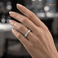 Anillo de compromiso Oro blanco - thumbnail 2