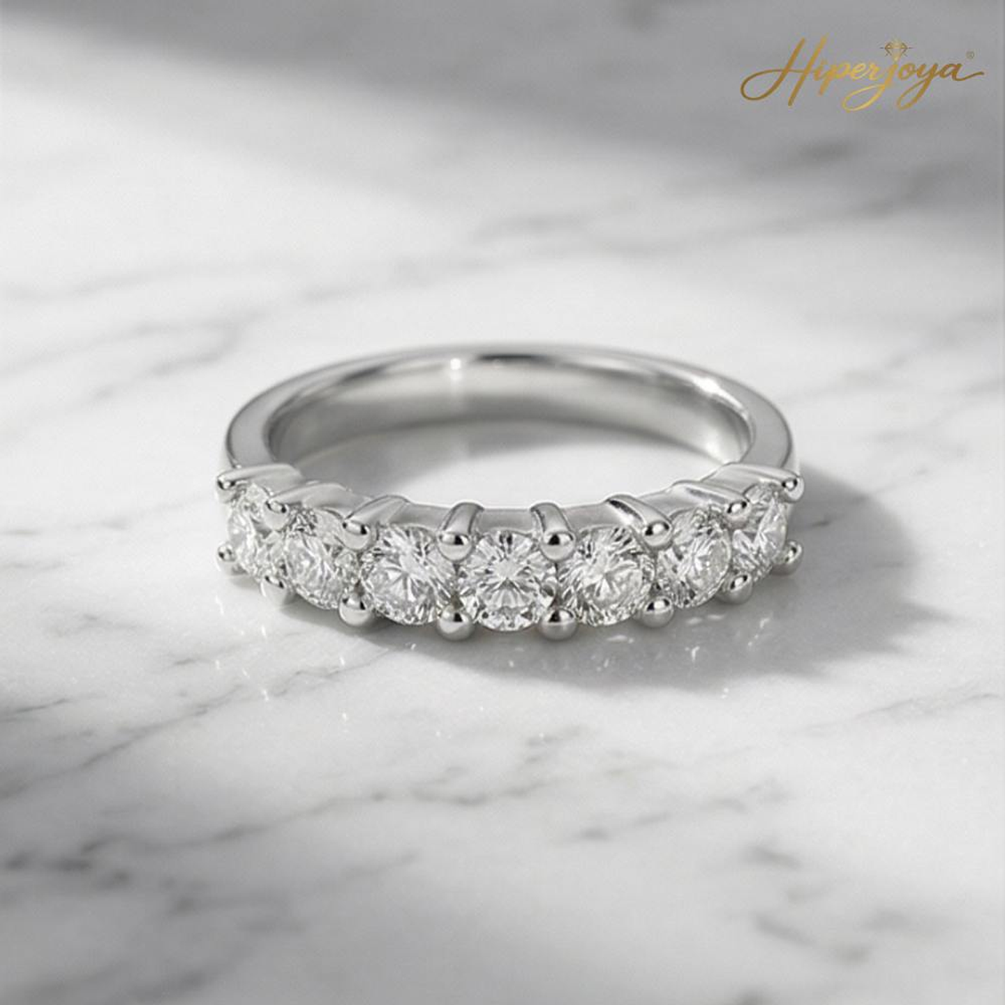 Anillo de compromiso Oro blanco 5