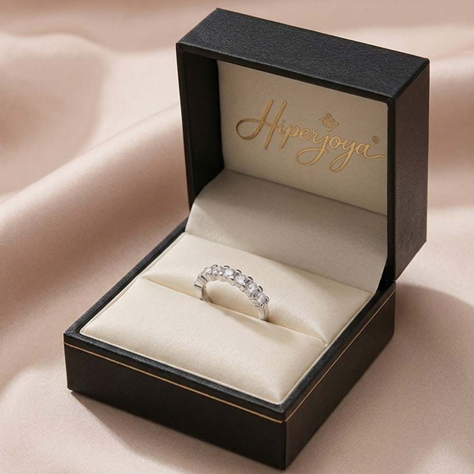 Anillo de compromiso Oro blanco 6