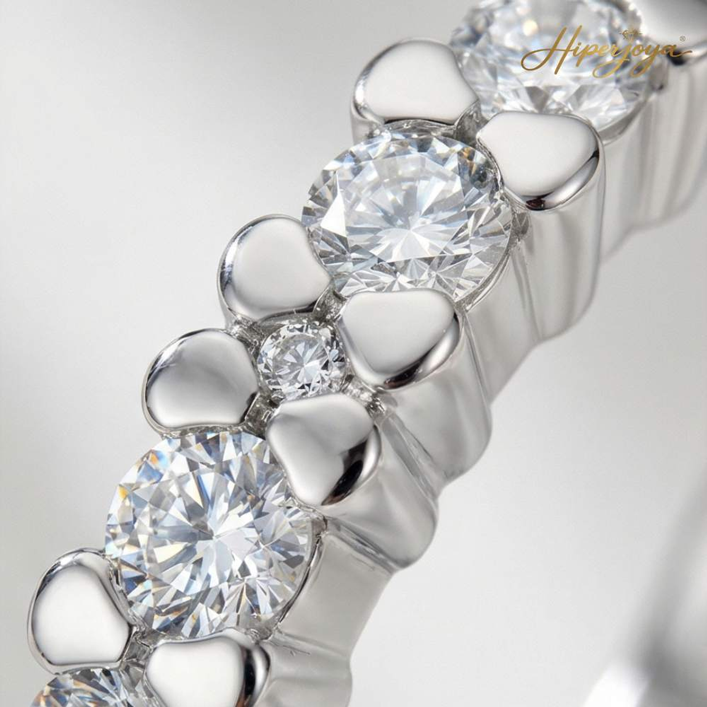 Anillo de compromiso Oro blanco 3