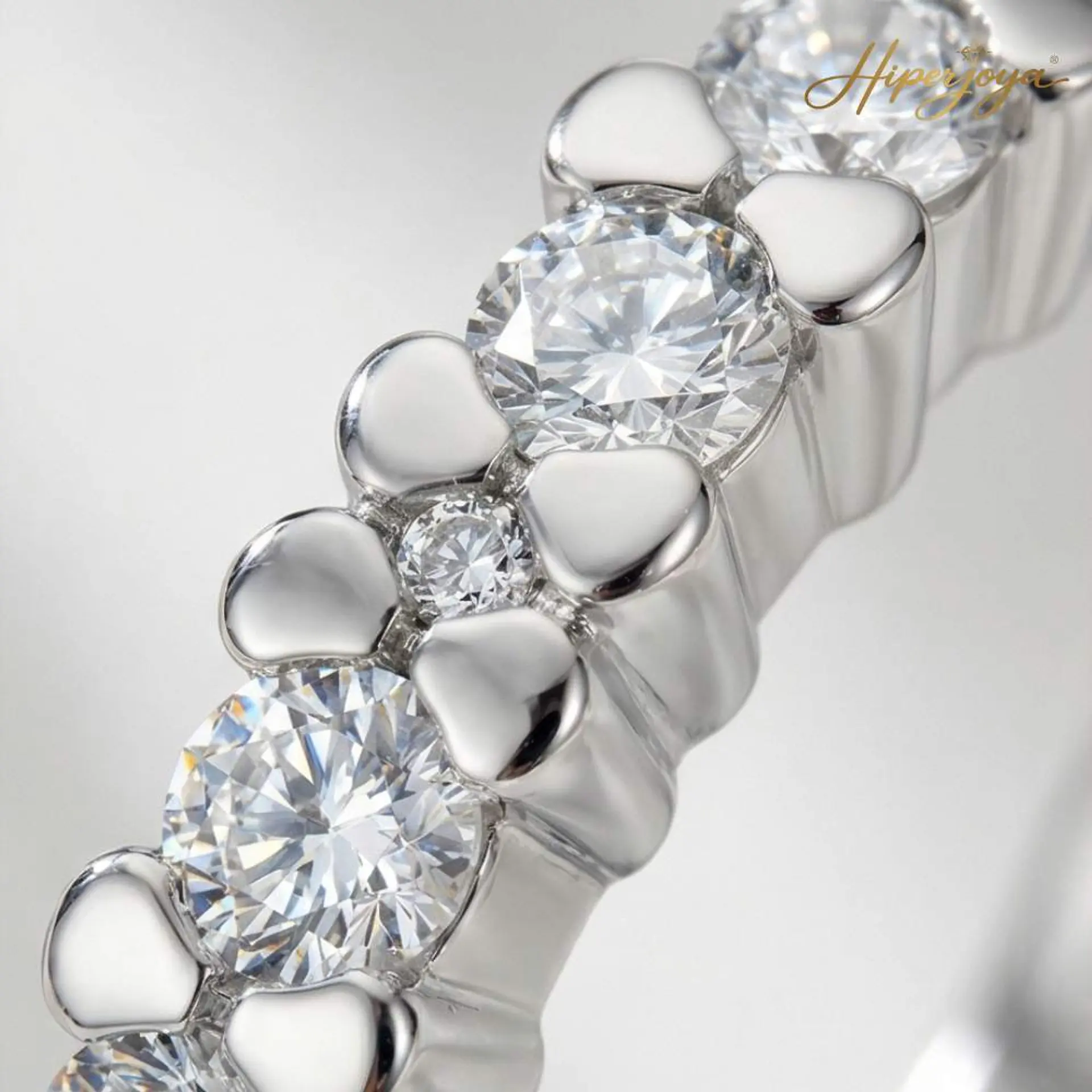 Anillo de compromiso Oro blanco 3