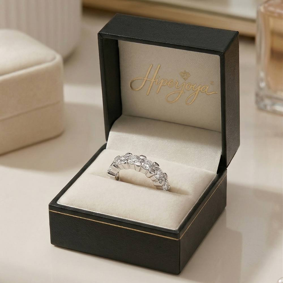 Anillo de compromiso Oro blanco 6