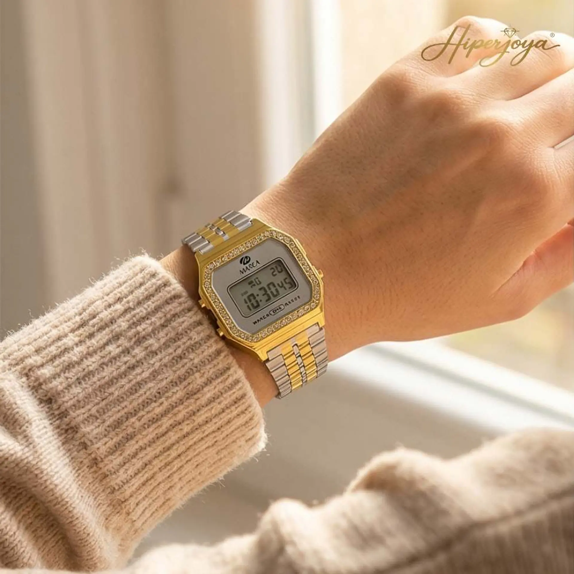 Reloj de mujer bicolor  2