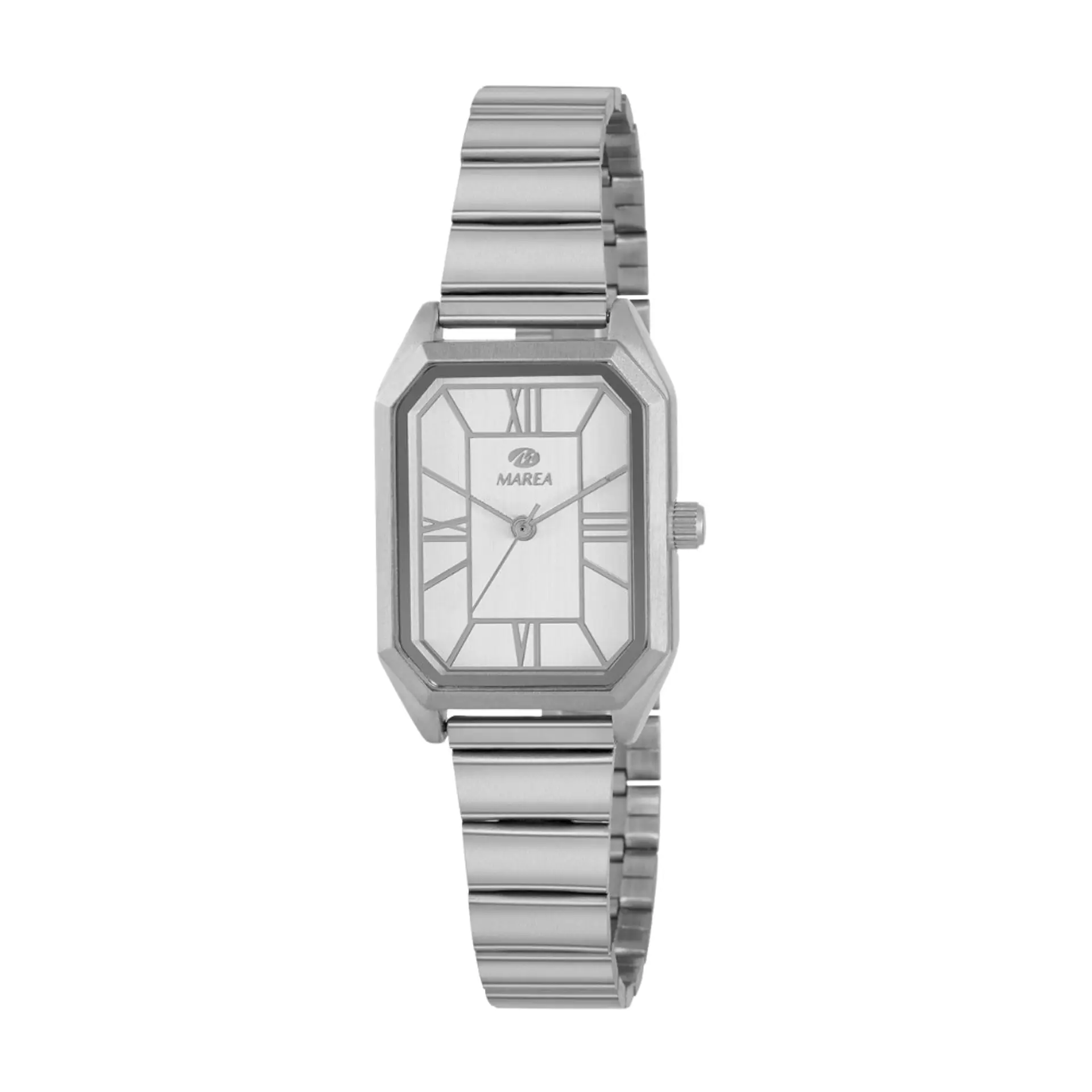 Reloj para mujer clásico plateado 1