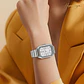 Reloj para mujer clásico plateado - Miniatura 3
