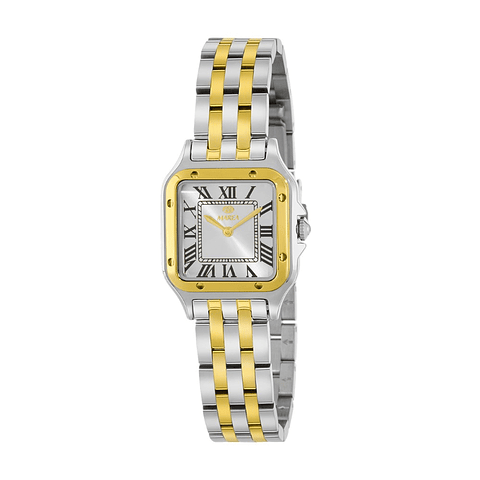 Reloj para mujer clásico combinado 