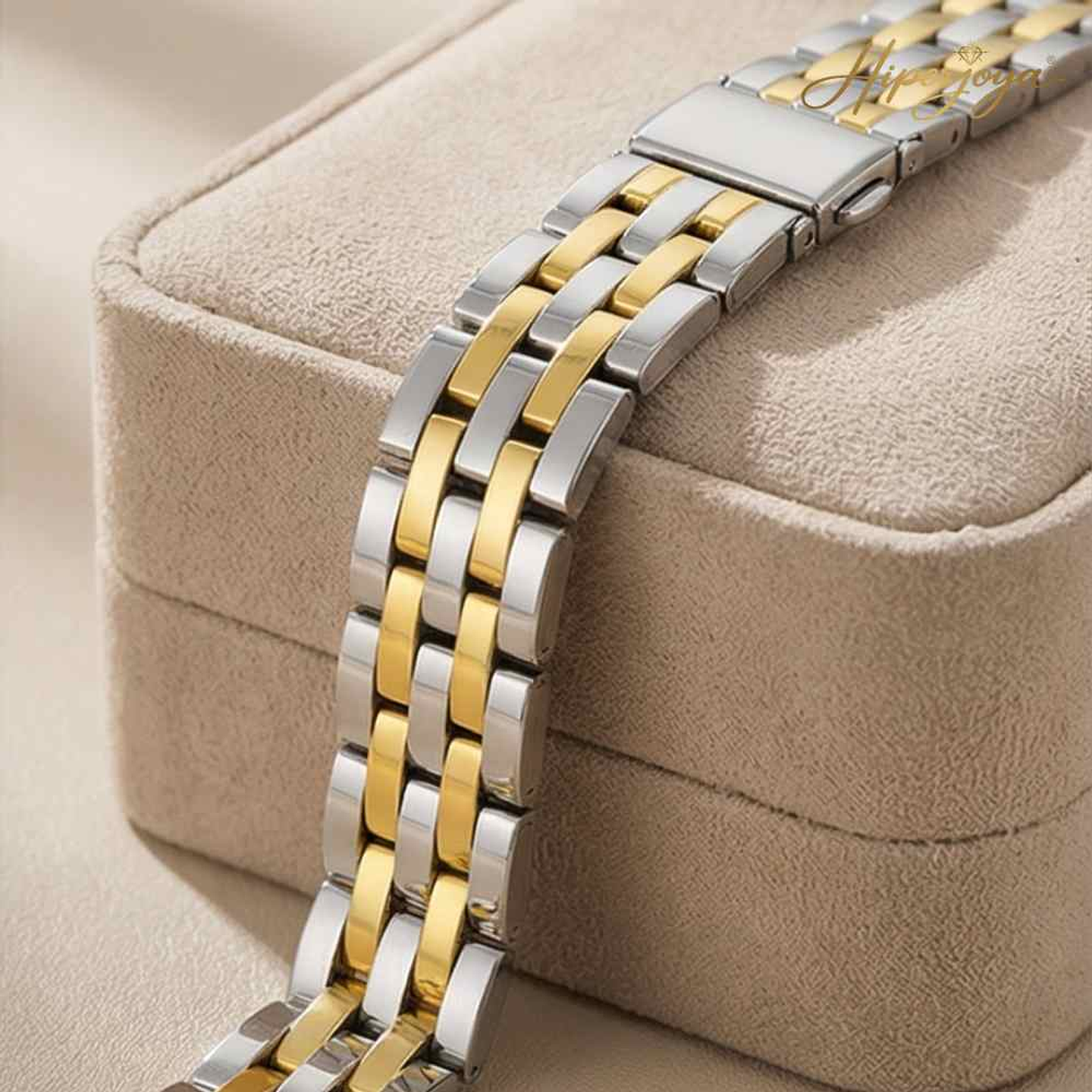 Reloj para mujer clásico combinado  4