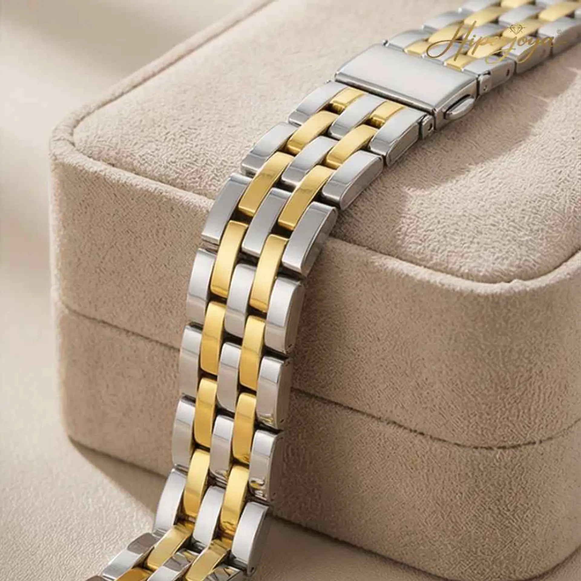 Reloj para mujer clásico combinado  4