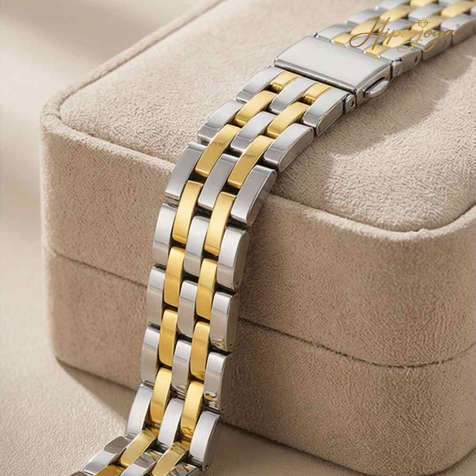 Reloj para mujer clásico combinado  4