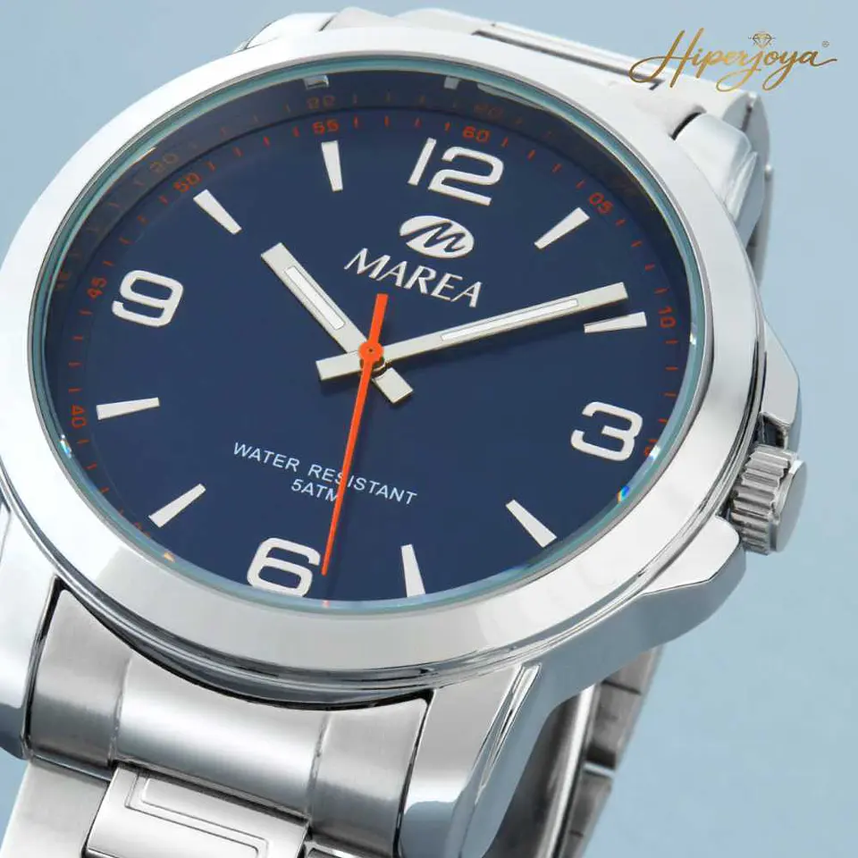 Reloj de hombre en acero  5