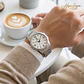 Reloj de acero tres agujas  - Miniatura 5