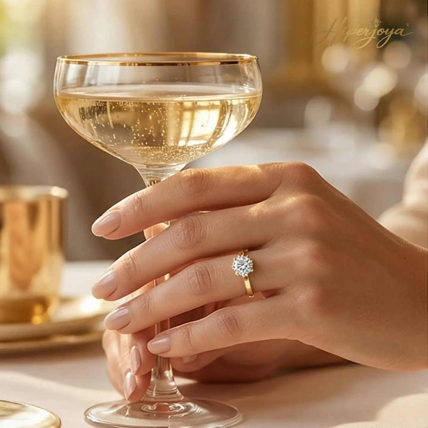 Anillo de pedida Oro 18k  2