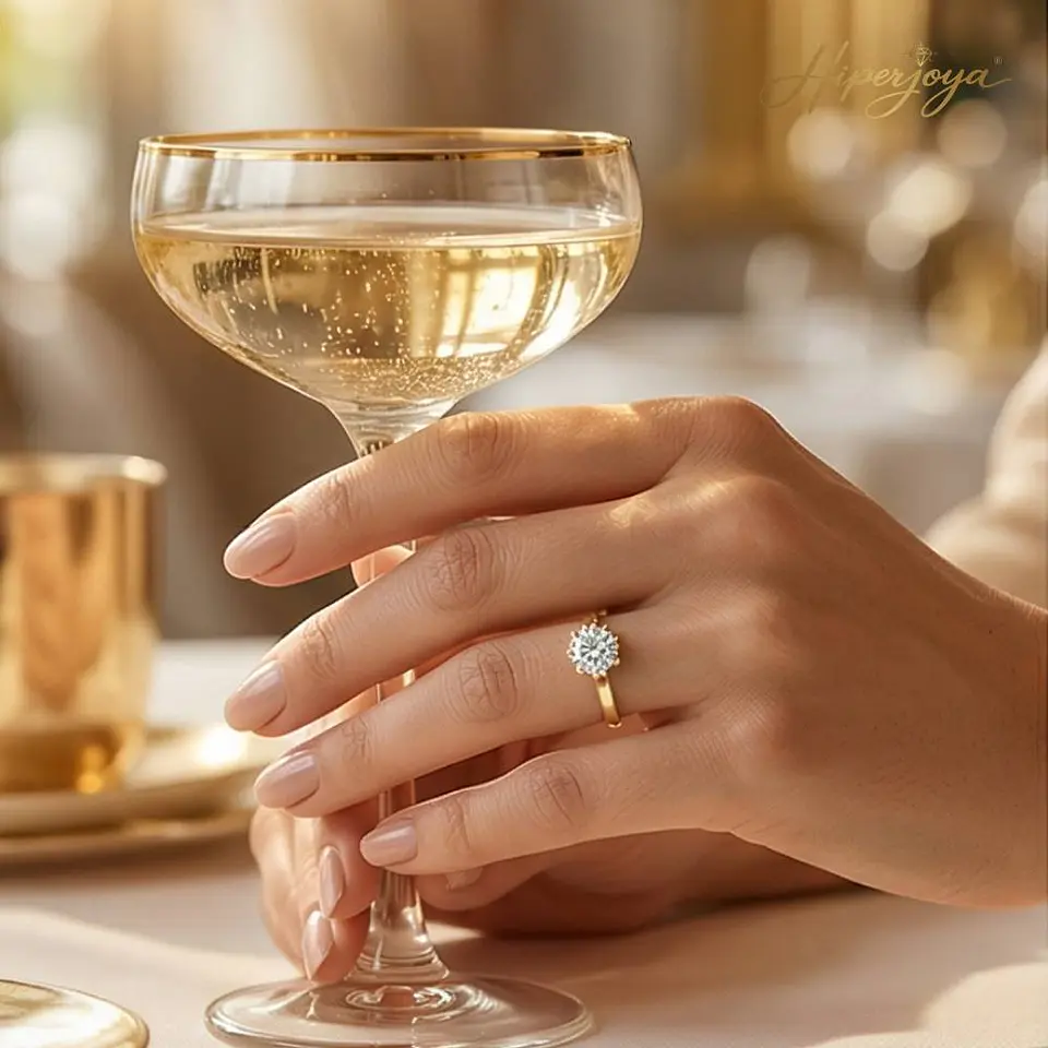 Anillo de pedida Oro 18k  2