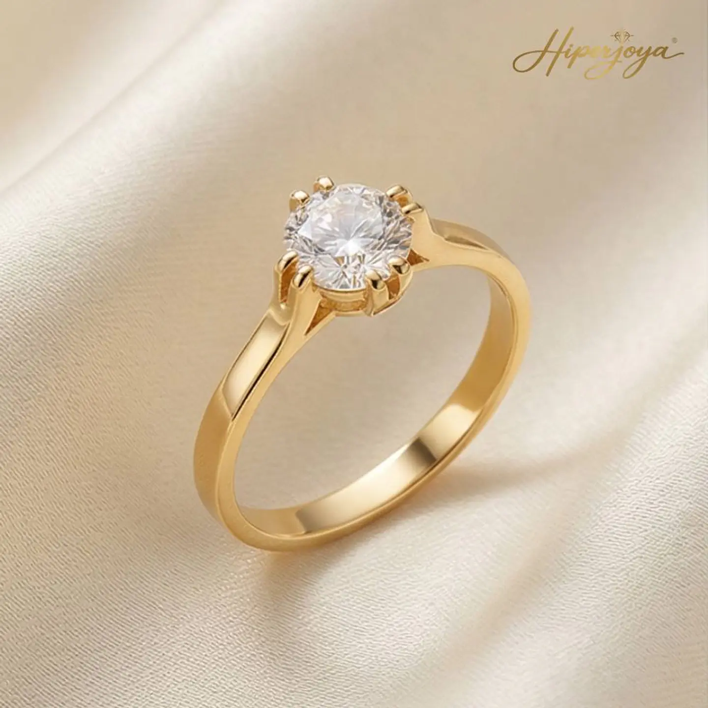 Anillo de pedida Oro 18k  4