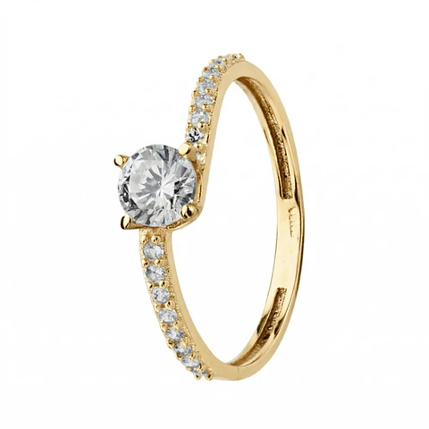 Anillo de Oro amarillo 18k