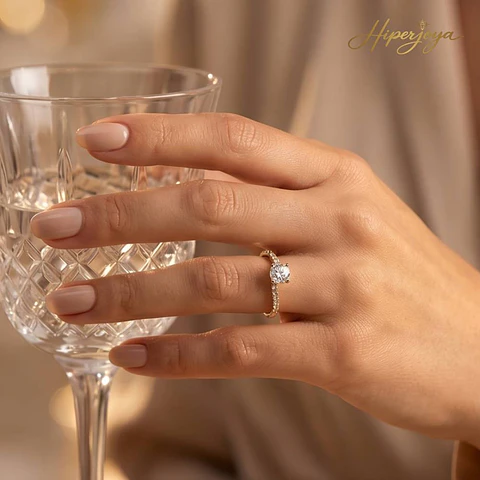 Anillo de Oro amarillo 18k