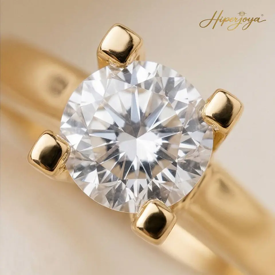 Anillo de compromiso mujer Oro 18k  3