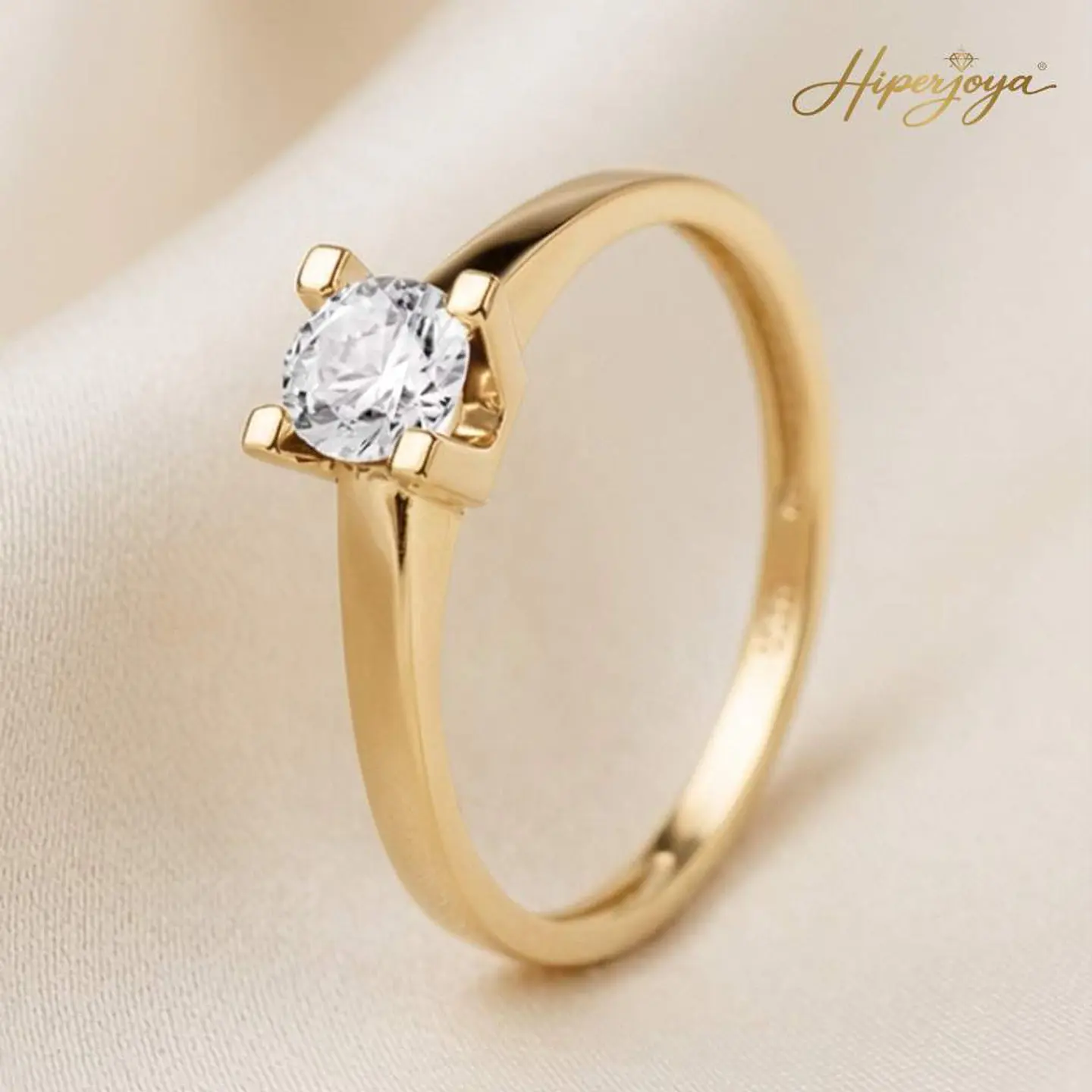 Anillo de compromiso mujer Oro 18k  4