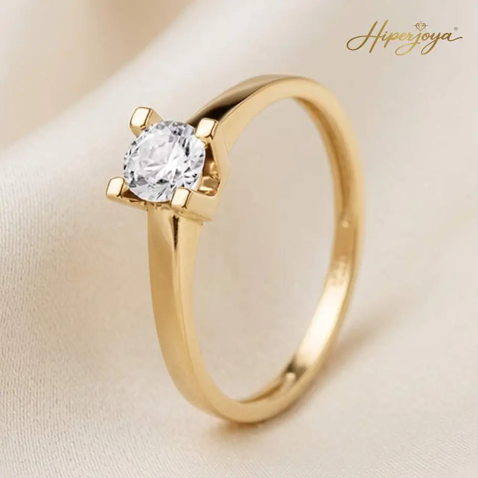 Anillo de compromiso mujer Oro 18k  4