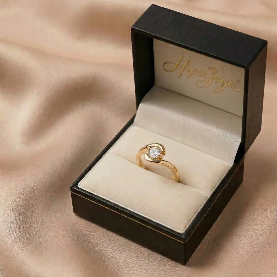 Anillo de mujer compromiso Oro 18k  4