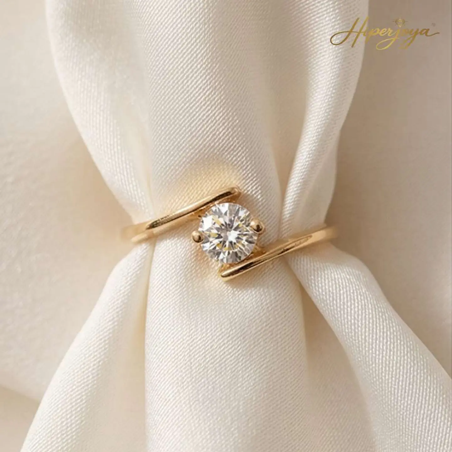 Anillo de compromiso de Oro 18k 4