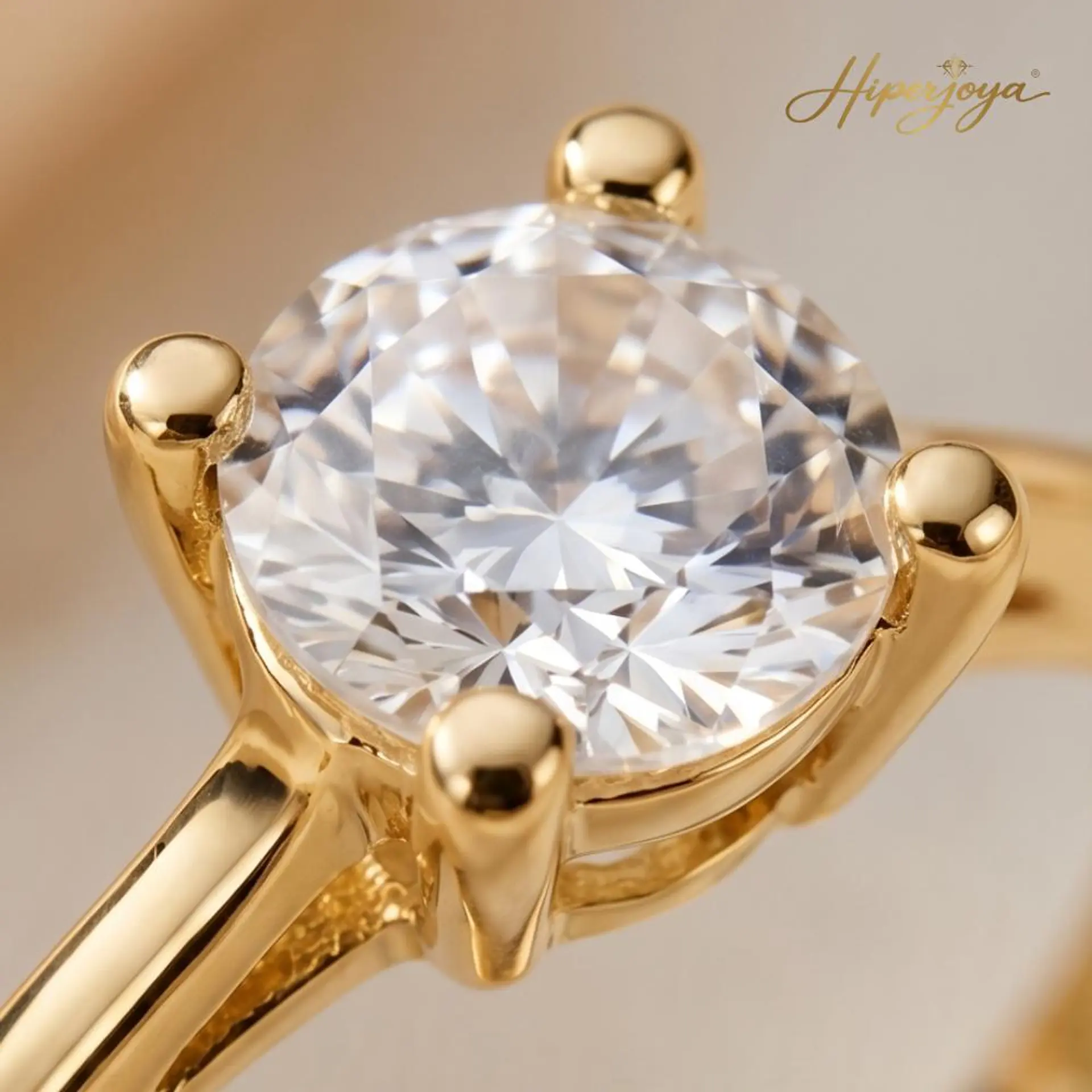 Anillo para pedir noviazgo Oro 18k  3