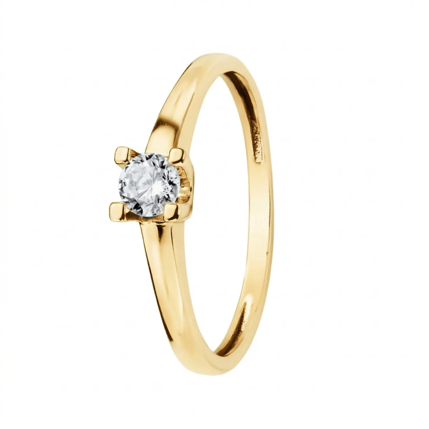 Anillo de compromiso en Oro 18k  1