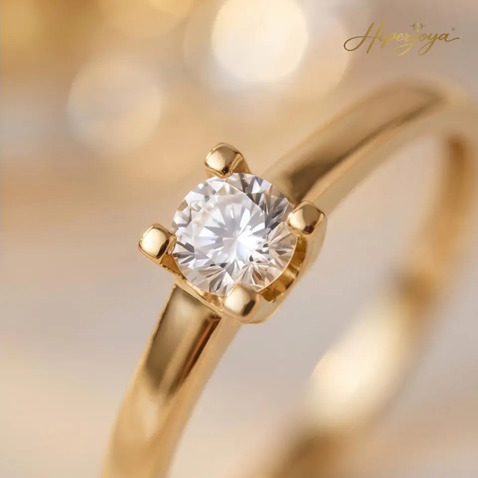 Anillo de compromiso en Oro 18k  3