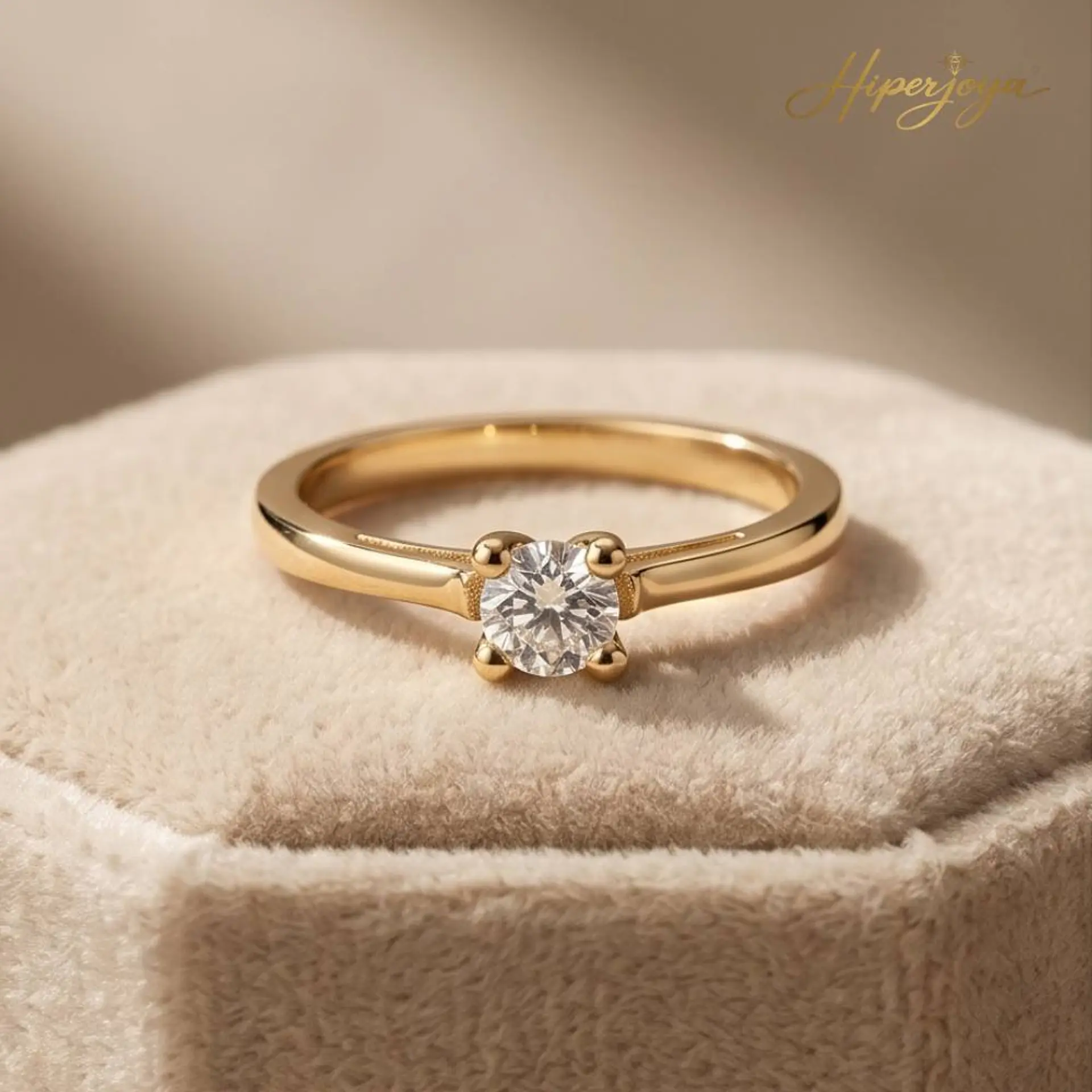 Anillo de Oro 18k para pedida de mano 4