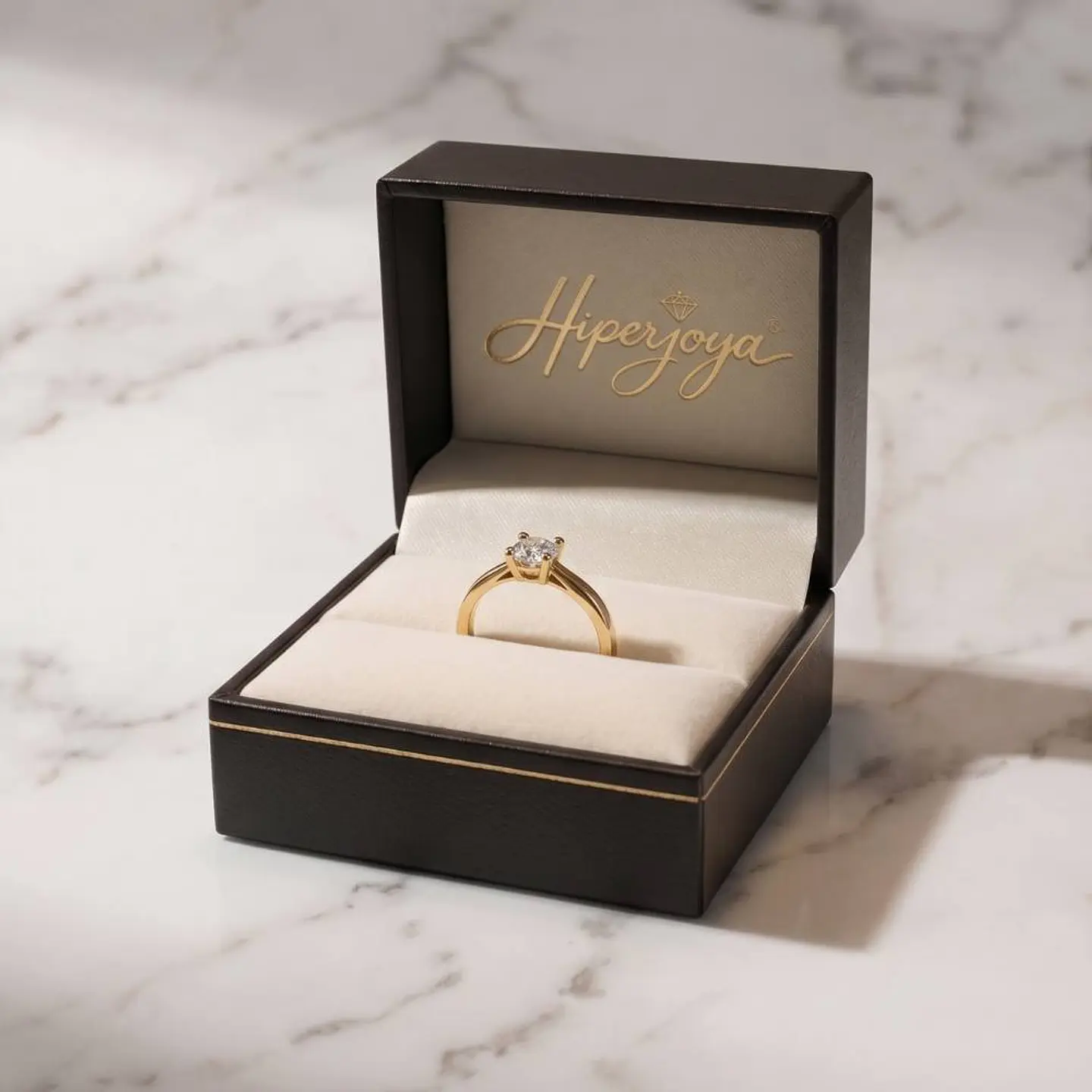 Anillo de Oro 18k para pedida de mano 5