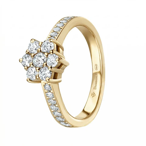 Anillo para mujer Oro 18k y diamantes