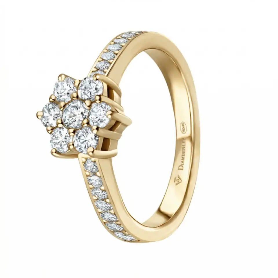 Anillo para mujer Oro 18k y diamantes 1