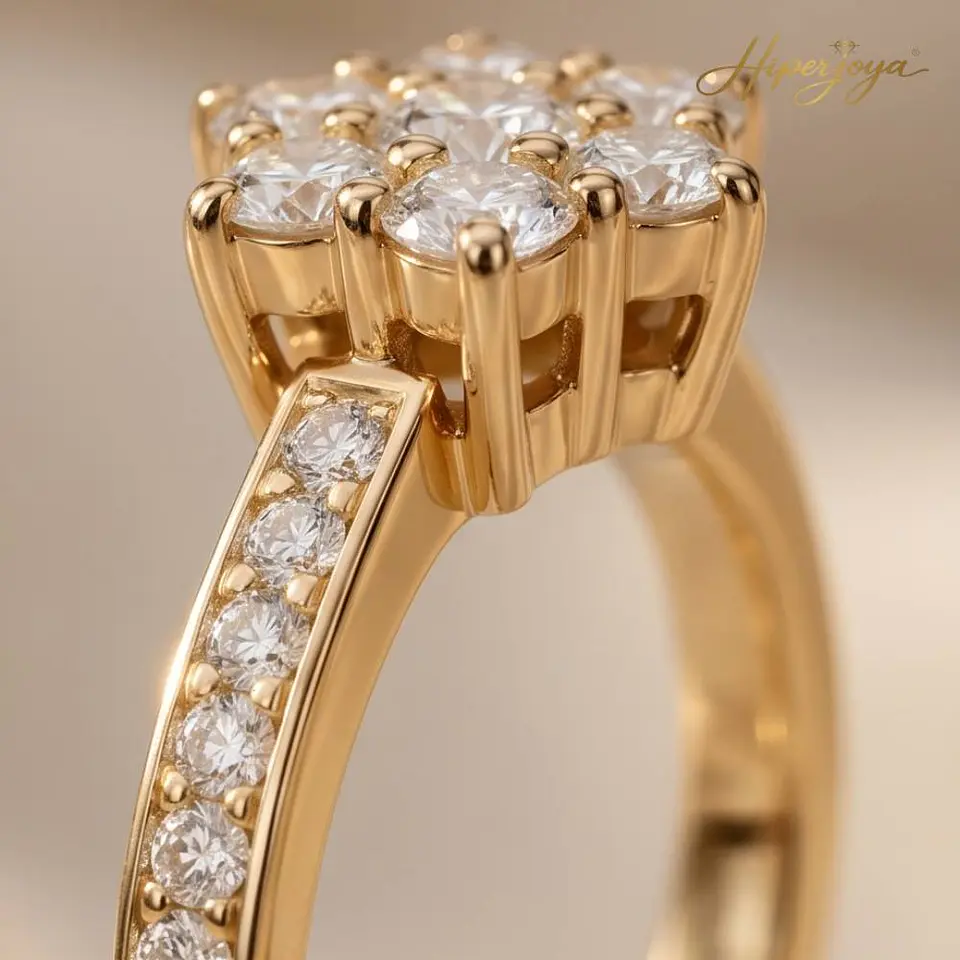 Anillo para mujer Oro 18k y diamantes 3