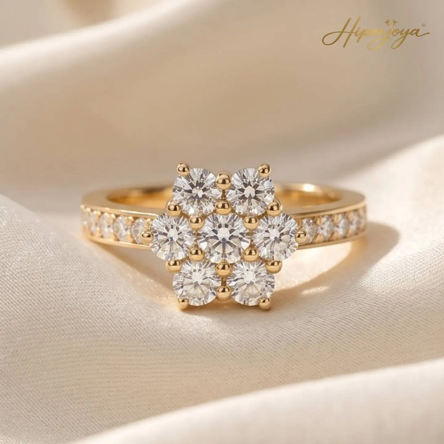 Anillo para mujer Oro 18k y diamantes 4