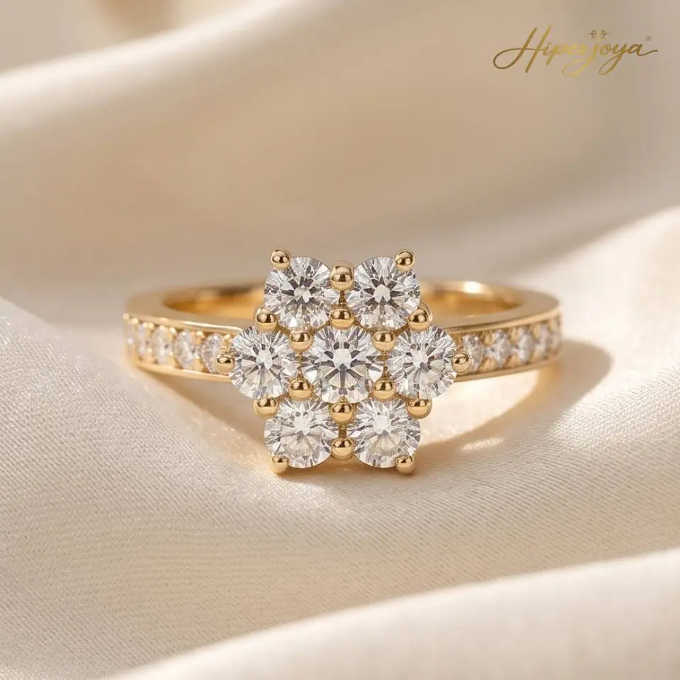 Anillo para mujer Oro 18k y diamantes 4