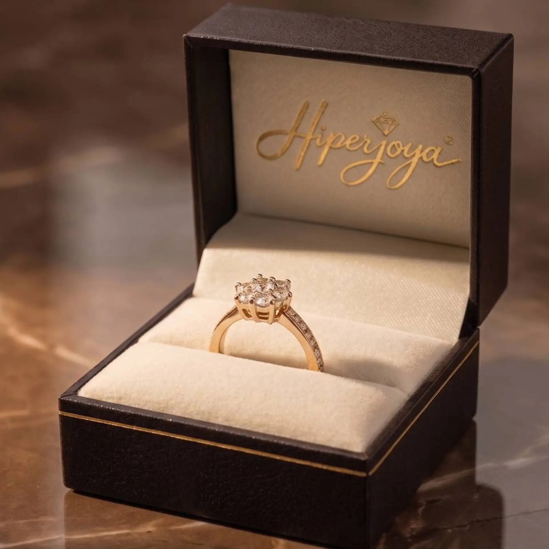 Anillo para mujer Oro 18k y diamantes 5