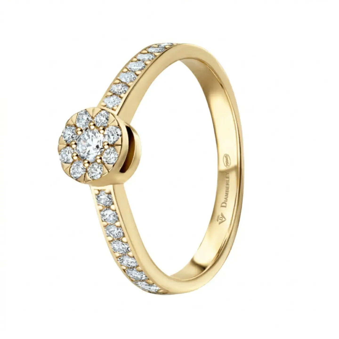 Anillo de Oro amarillo 18k para mujer 1