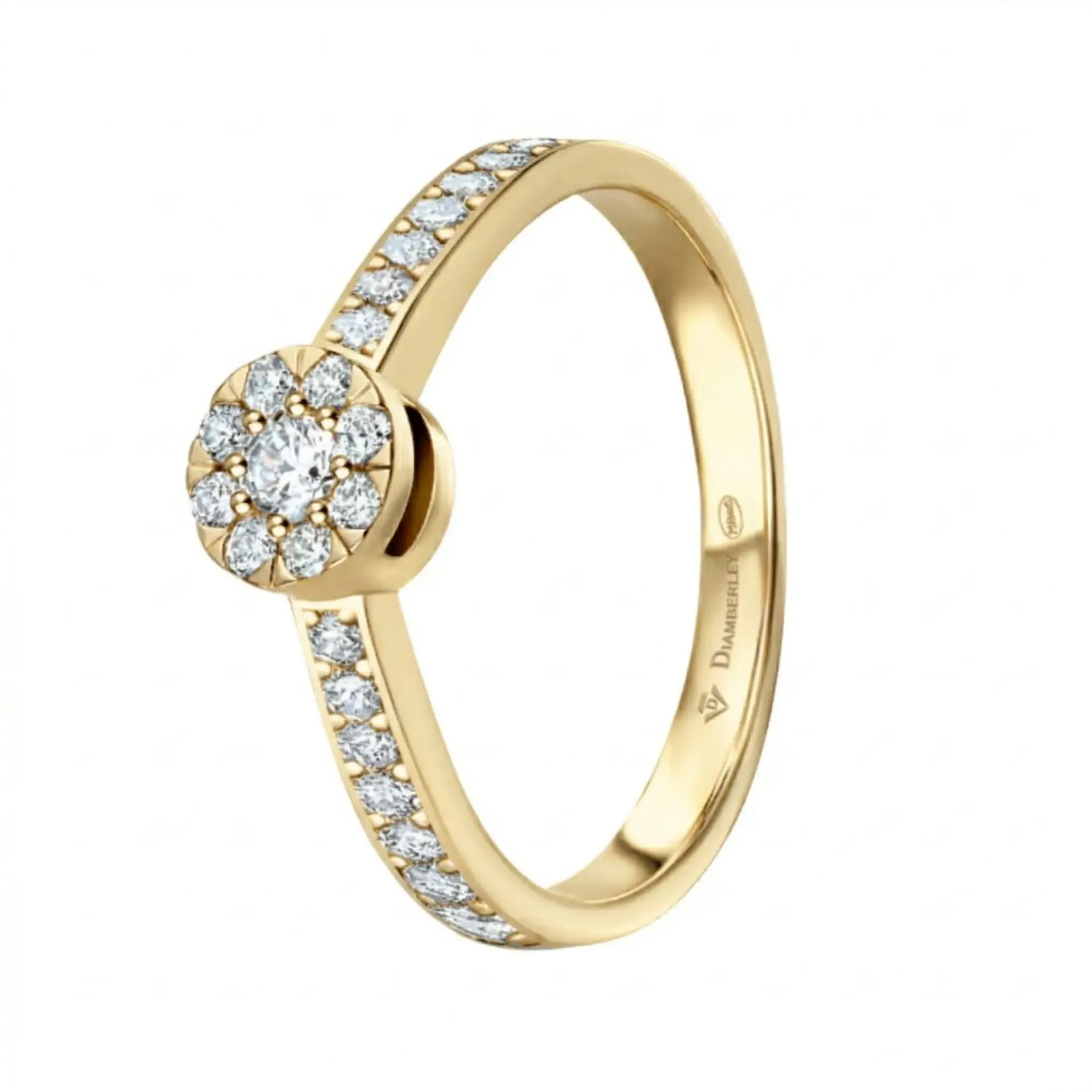 Anillo de Oro amarillo 18k para mujer 1