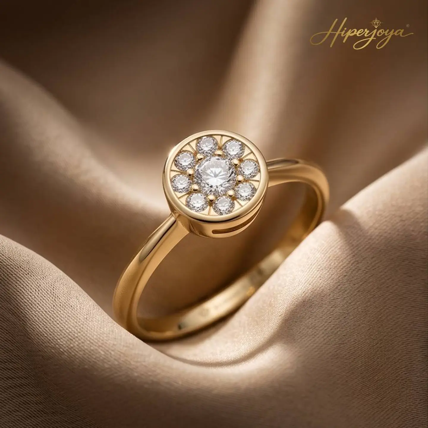 Anillo para mujer Oro amarillo 18k  4