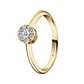 Anillo de Oro amarillo 18k con diamantes - Miniatura 1