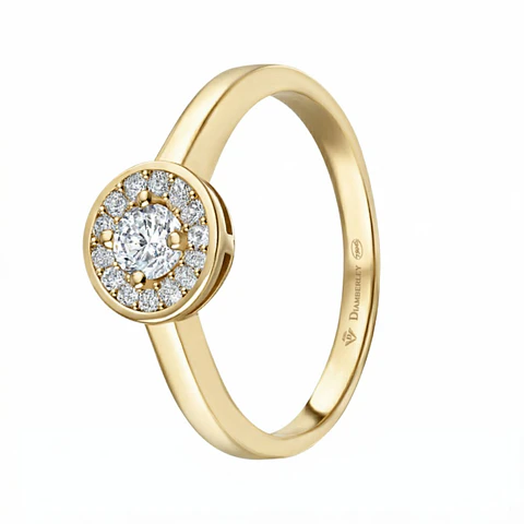 Anillo para mujer de Oro amarillo 18k 