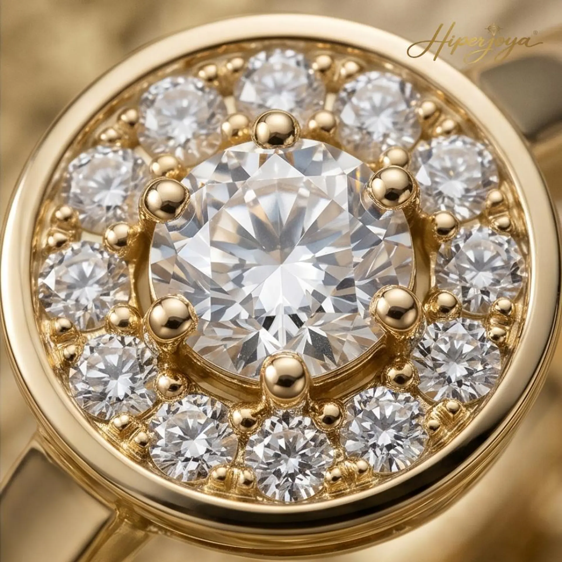 Anillo para mujer de Oro amarillo 18k  3