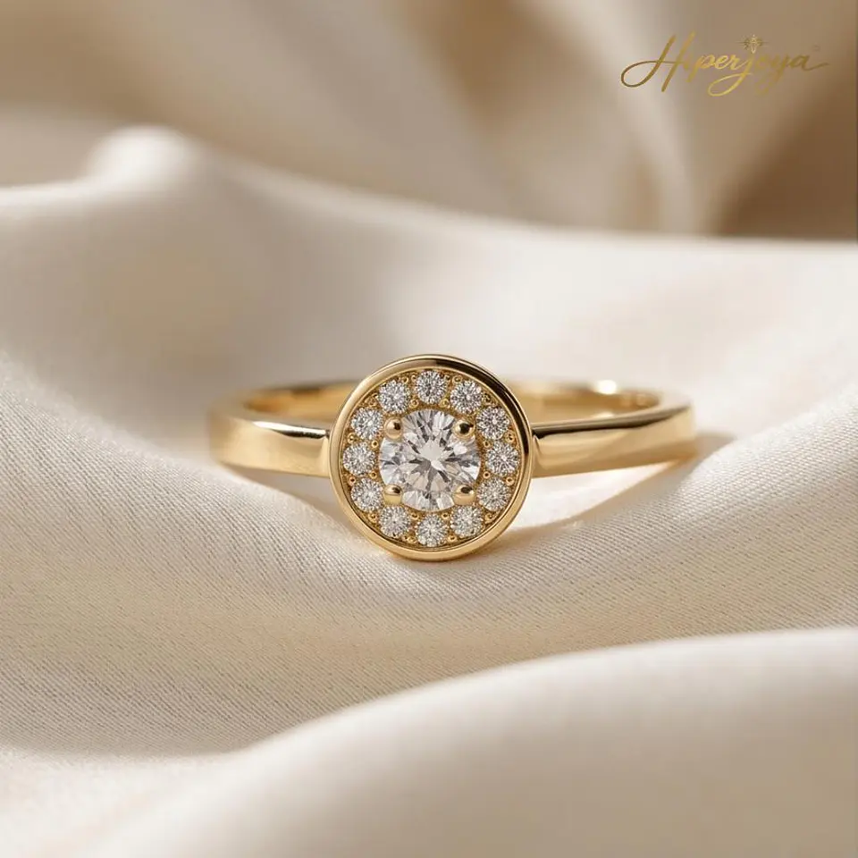 Anillo para mujer de Oro amarillo 18k  4