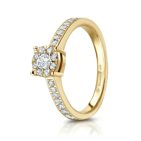 Anillo Oro amarillo 18k para pedida