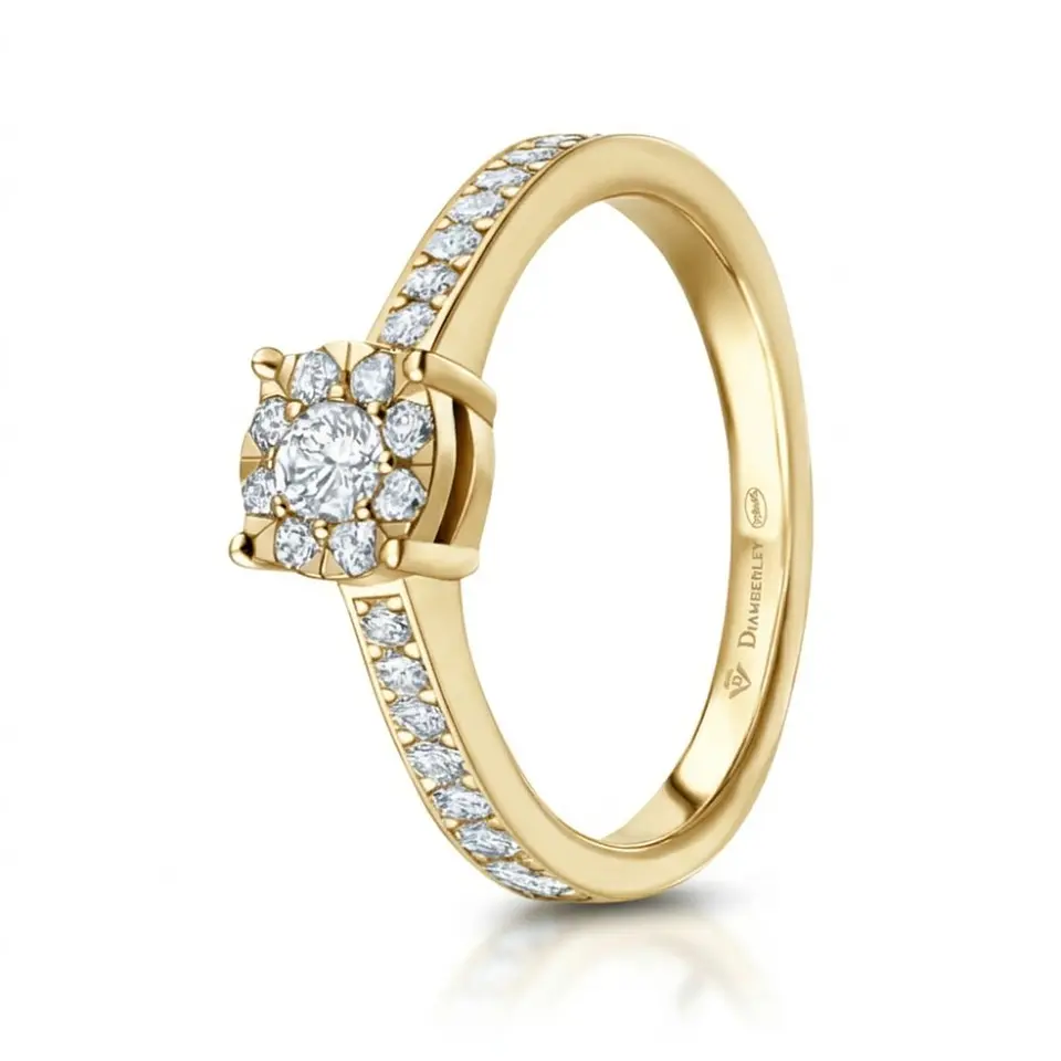 Anillo Oro amarillo 18k para pedida 1