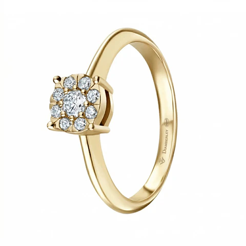 Anillo de Oro amarillo 18k
