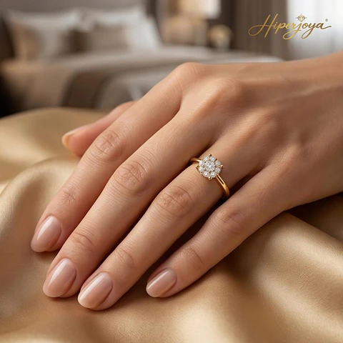 Anillo de Oro amarillo 18k