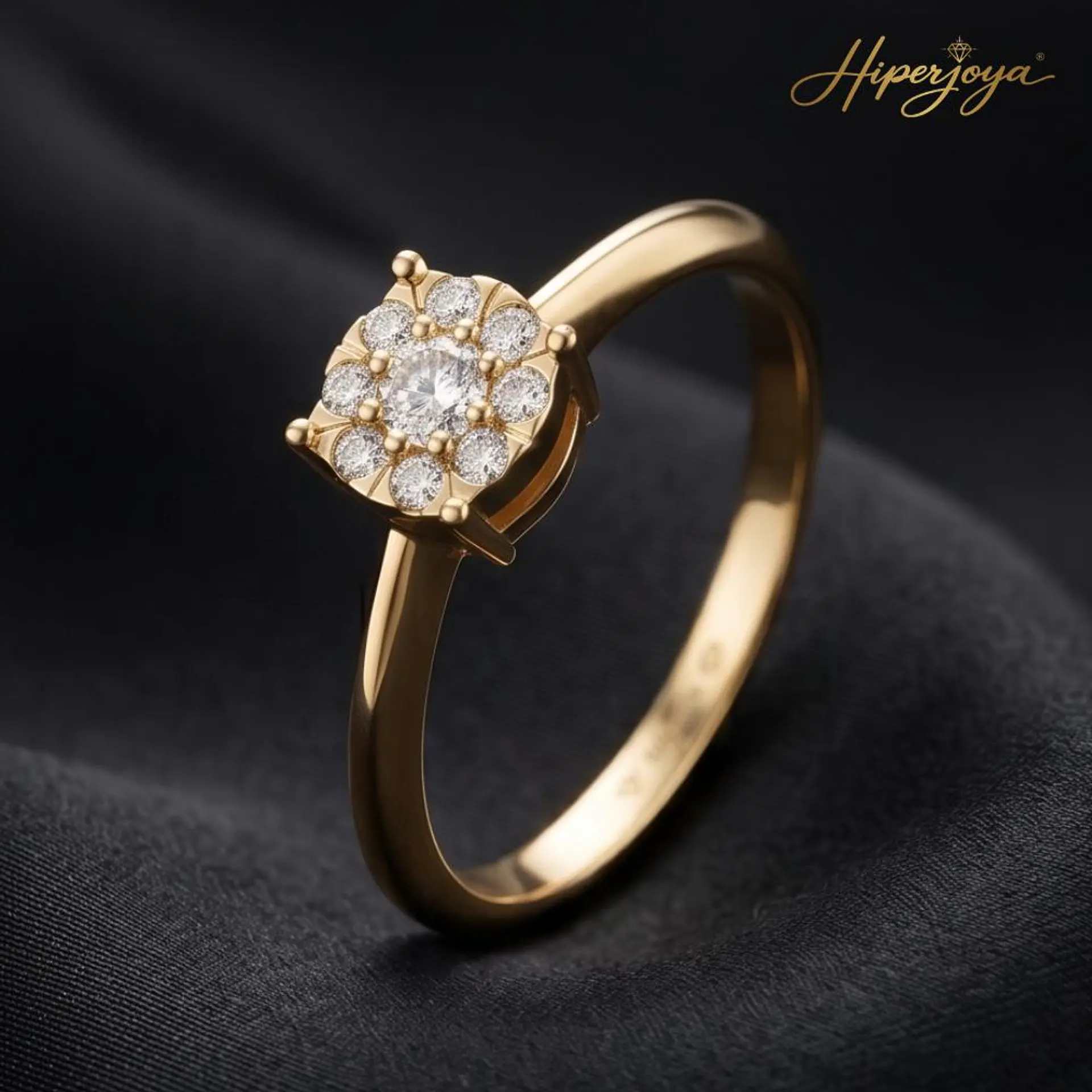 Anillo de Oro amarillo 18k 3