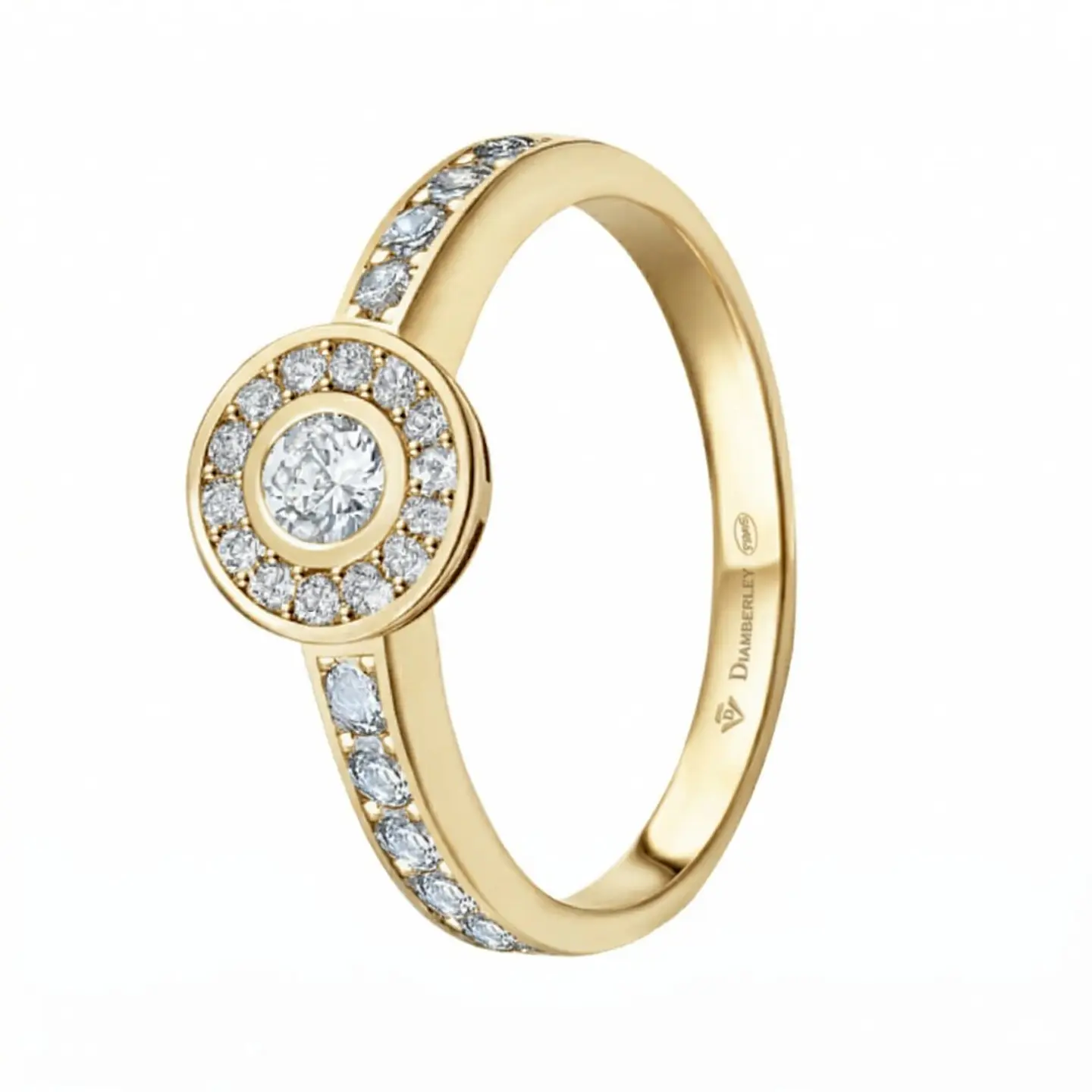 Anillo de compromiso Oro amarillo 18k 1