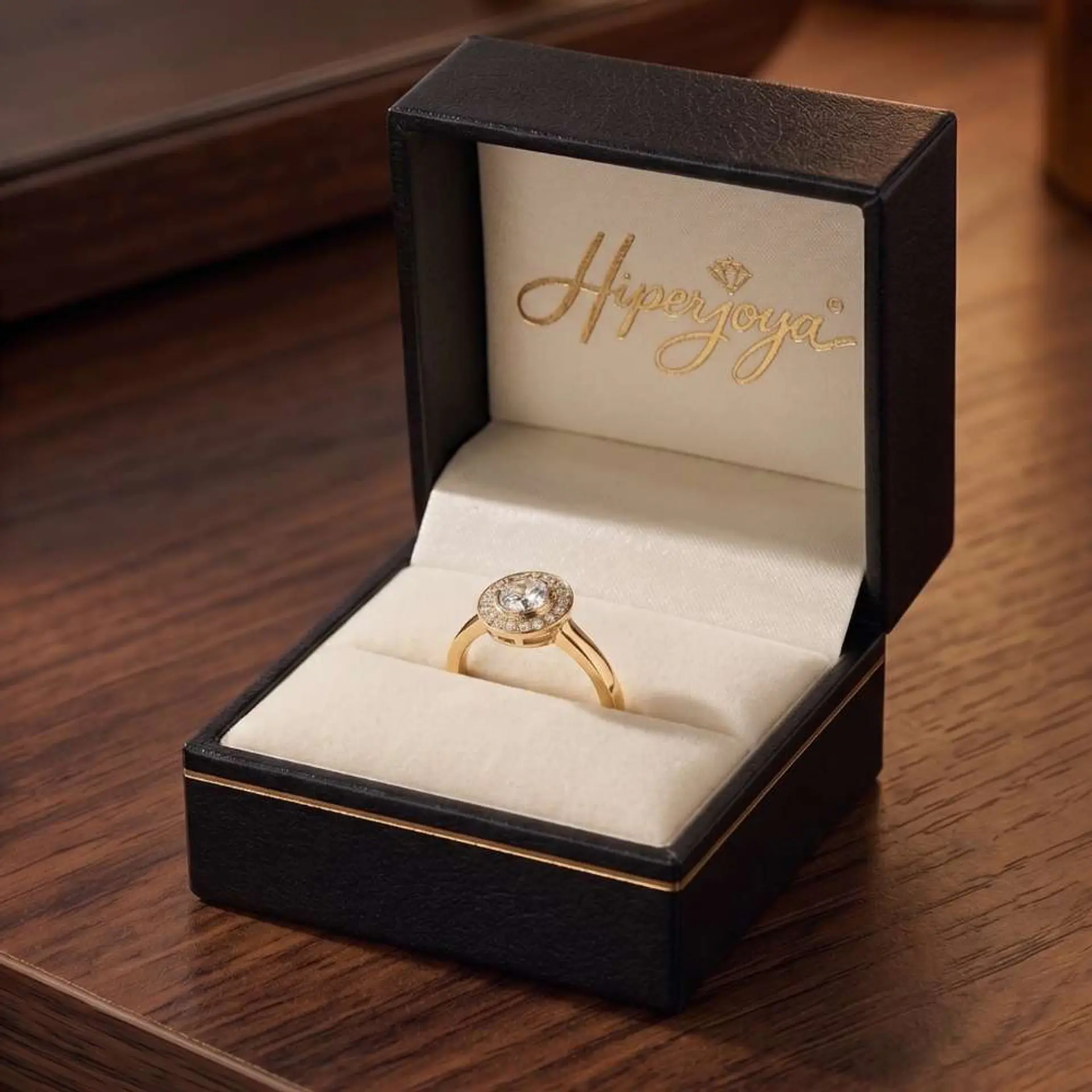 Anillo de compromiso para mujer Oro amarillo 18k  5